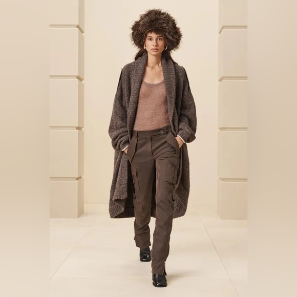 Zara SRPLS Olive Cargo Pants NWT - Picture 7 of 11